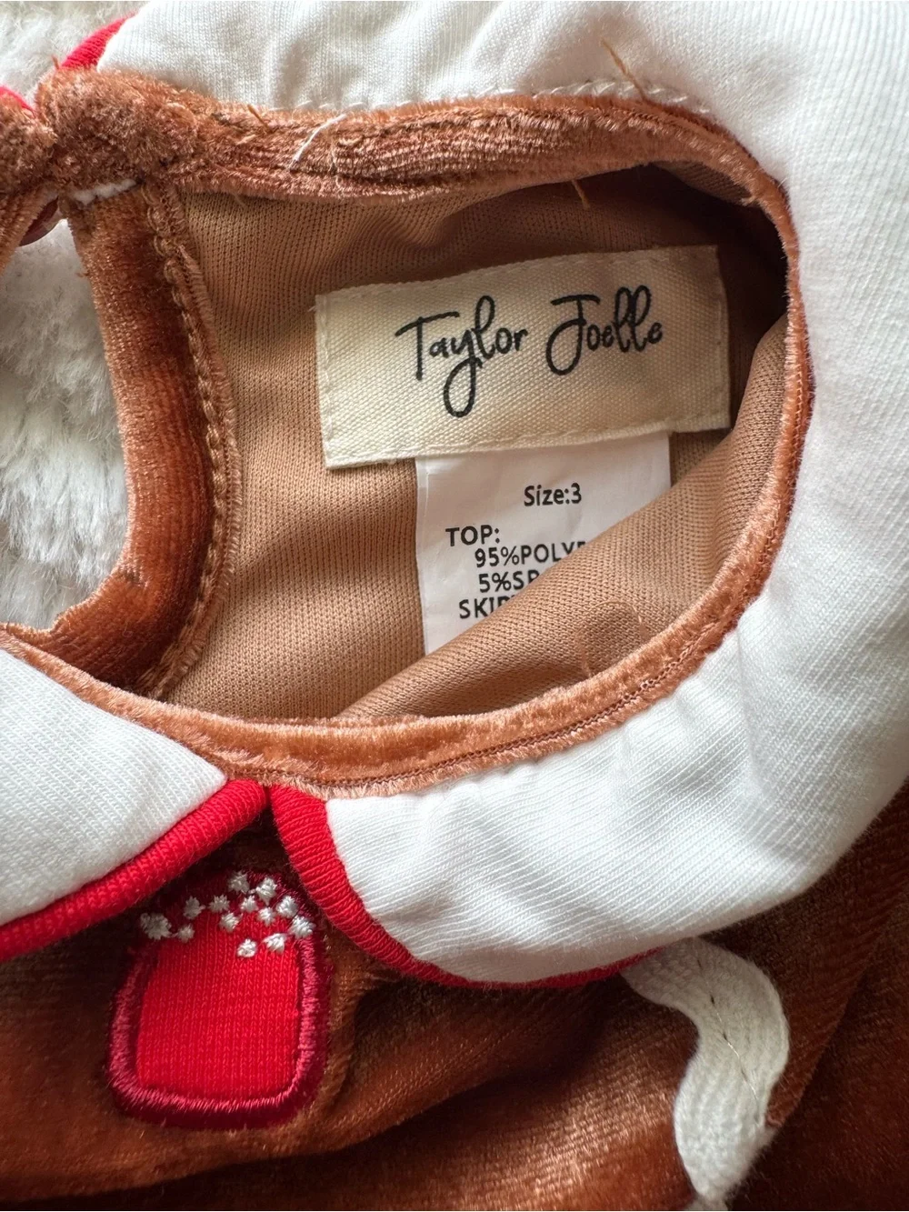 Taylor Joelle The Gingerbread Dress size 3